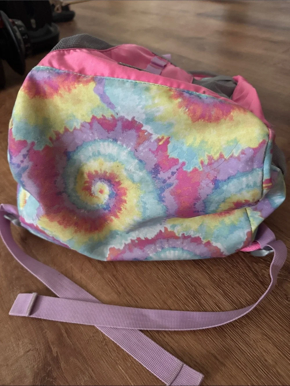 L.L. Bean Kids Pink Tie-Dye Backpack - Explorer Style 25L
